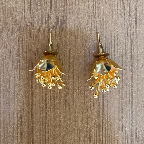 Shop FUSIO Gold plated earrings - Picture 3 of 3